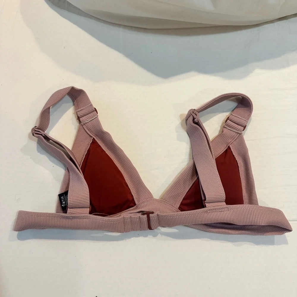 Dolce Vita Pink and Red Bikini Top